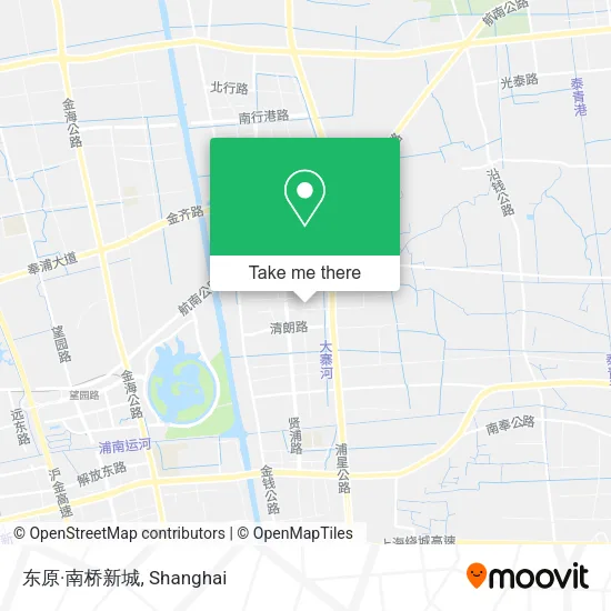 东原·南桥新城 map