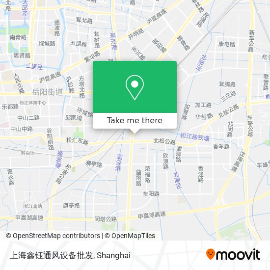 上海鑫钰通风设备批发 map