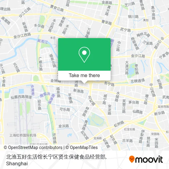 北渔五好生活馆长宁区贤生保健食品经营部 map