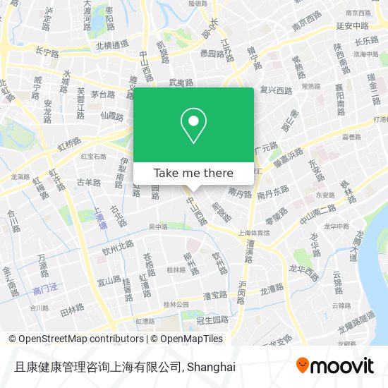 且康健康管理咨询上海有限公司 map