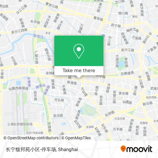长宁馥邦苑小区-停车场 map