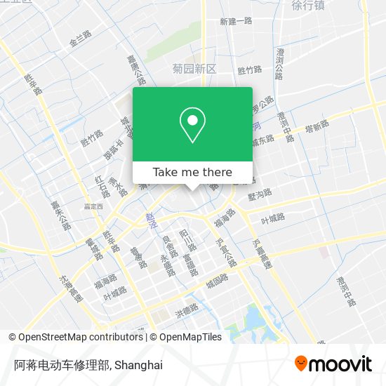 阿蒋电动车修理部 map