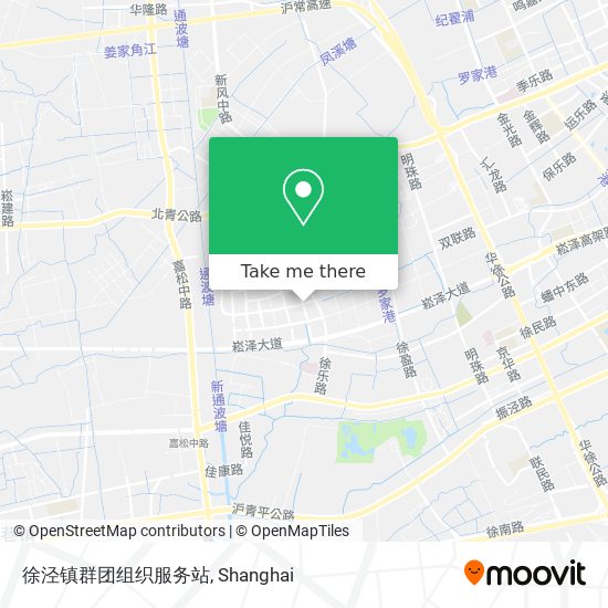 徐泾镇群团组织服务站 map