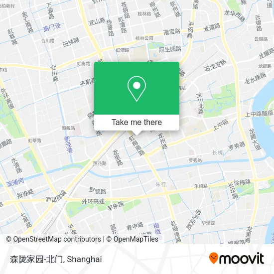 森陇家园-北门 map