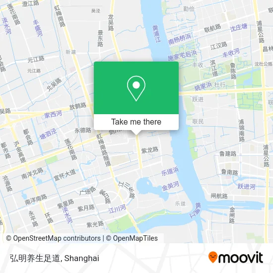 弘明养生足道 map