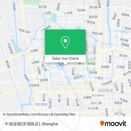 中酒连锁(滨湖路店) map