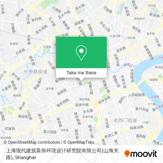 上海现代建筑装饰环境设计研究院有限公司(山海关路) map