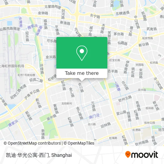 凯迪·华光公寓-西门 map