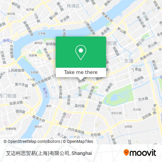 艾迈柯思贸易(上海)有限公司 map