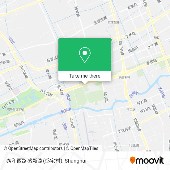 泰和西路盛新路(盛宅村) map