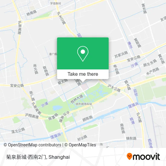 菊泉新城-西南2门 map
