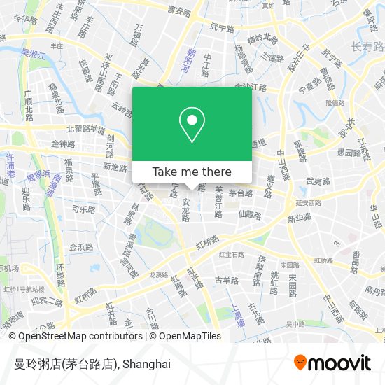 曼玲粥店(茅台路店) map