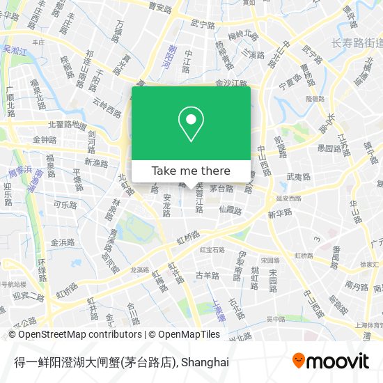得一鲜阳澄湖大闸蟹(茅台路店) map
