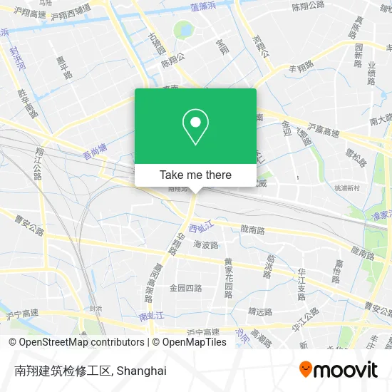 南翔建筑检修工区 map