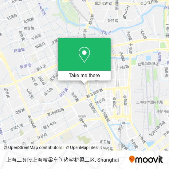 上海工务段上海桥梁车间诸翟桥梁工区 map