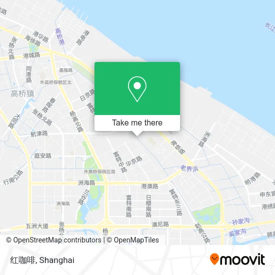 红咖啡 map