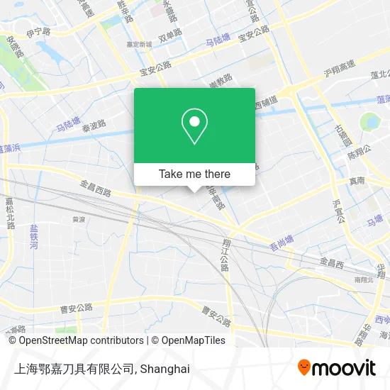 上海鄂嘉刀具有限公司 map