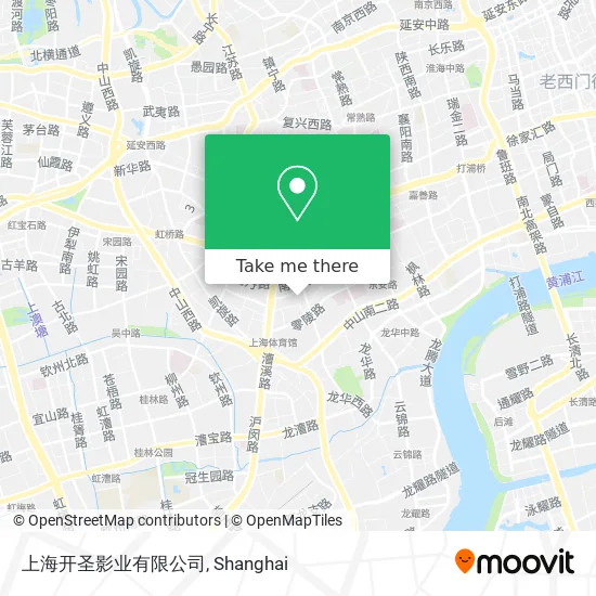 上海开圣影业有限公司 map