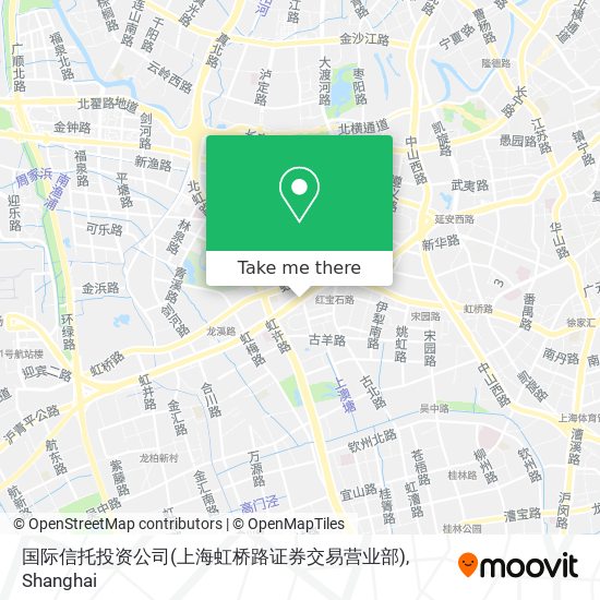 国际信托投资公司(上海虹桥路证券交易营业部) map