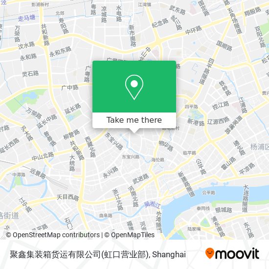 聚鑫集装箱货运有限公司(虹口营业部) map