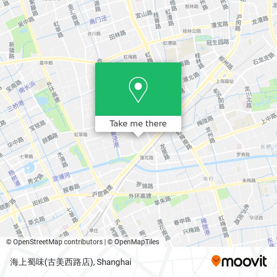 海上蜀味(古美西路店) map