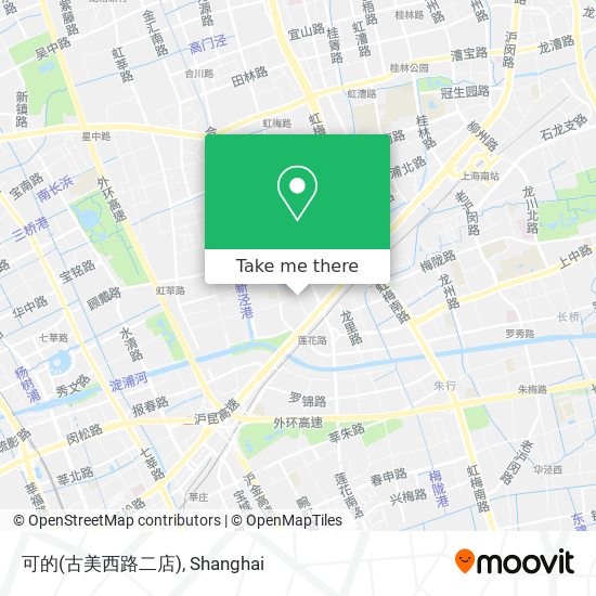 可的(古美西路二店) map