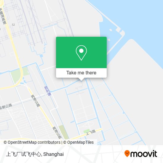 上飞厂试飞中心 map