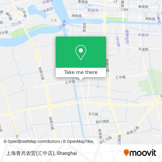 上海青共农贸(汇中店) map