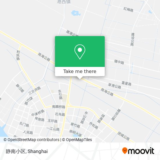 静南小区 map