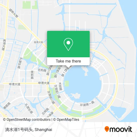 滴水湖1号码头 map