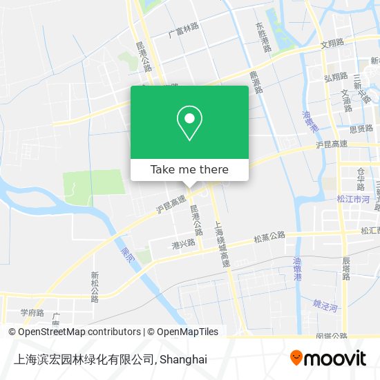 上海滨宏园林绿化有限公司 map
