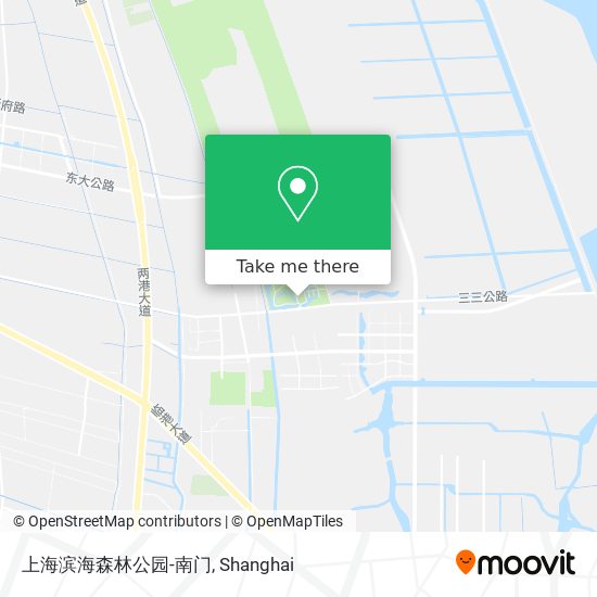 上海滨海森林公园-南门 map