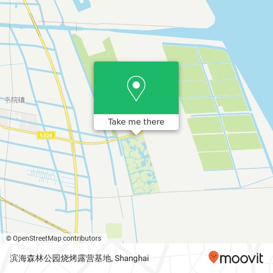 滨海森林公园烧烤露营基地 map