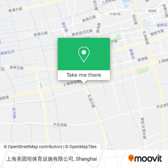 上海美固坦体育设施有限公司 map