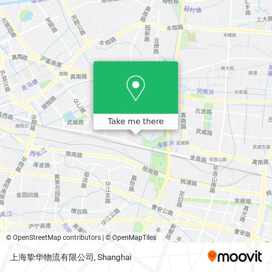 上海挚华物流有限公司 map