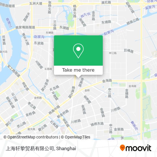 上海轩挚贸易有限公司 map