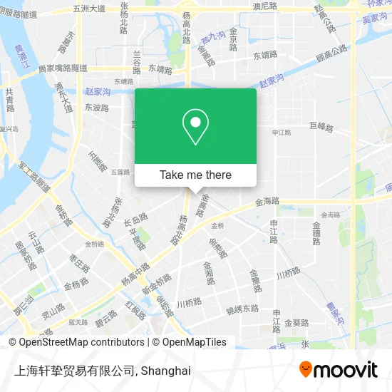 上海轩挚贸易有限公司 map