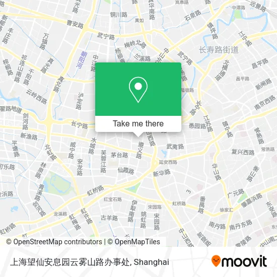 上海望仙安息园云雾山路办事处 map