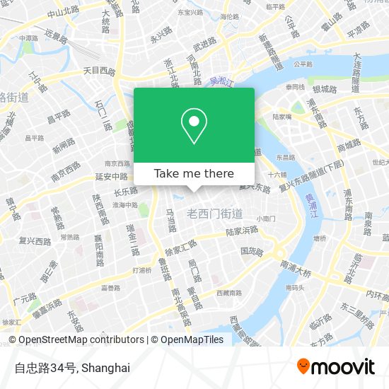 自忠路34号 map