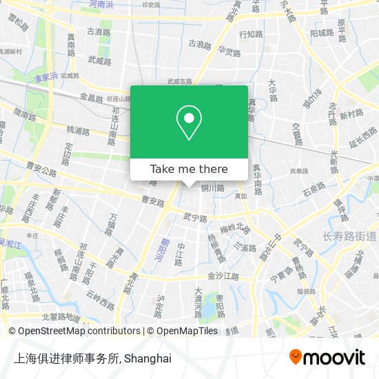 上海俱进律师事务所 map