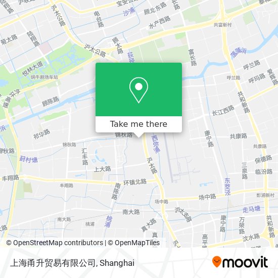 上海甬升贸易有限公司 map