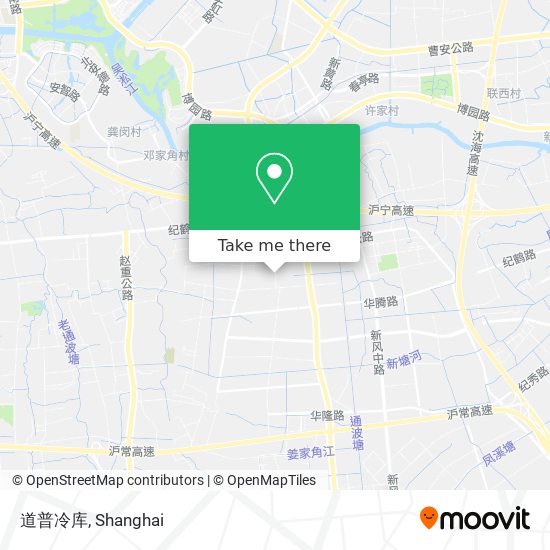 道普冷库 map