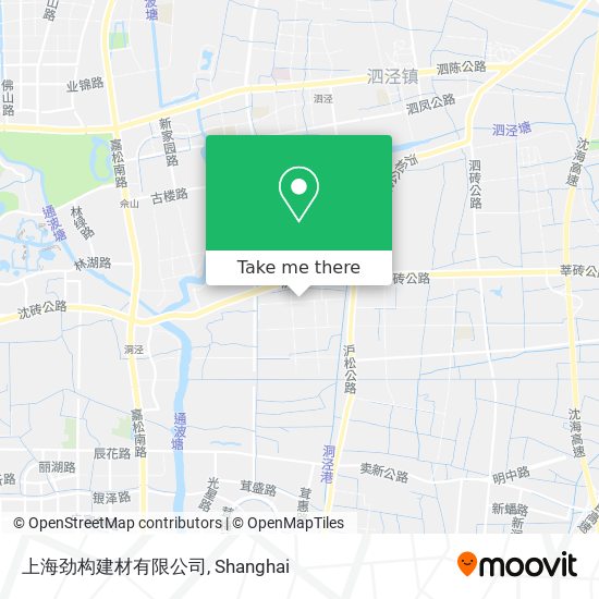 上海劲构建材有限公司 map