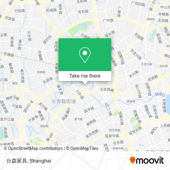 台森家具 map