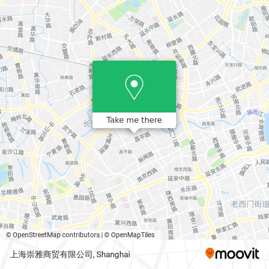 上海崇雅商贸有限公司 map