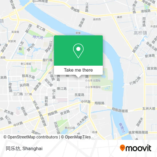 同乐坊 map