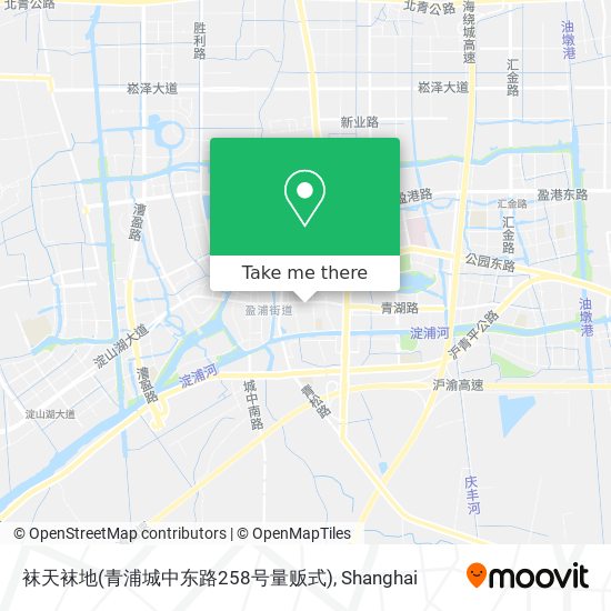 袜天袜地(青浦城中东路258号量贩式) map