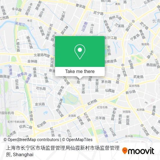 上海市长宁区市场监督管理局仙霞新村市场监督管理所 map