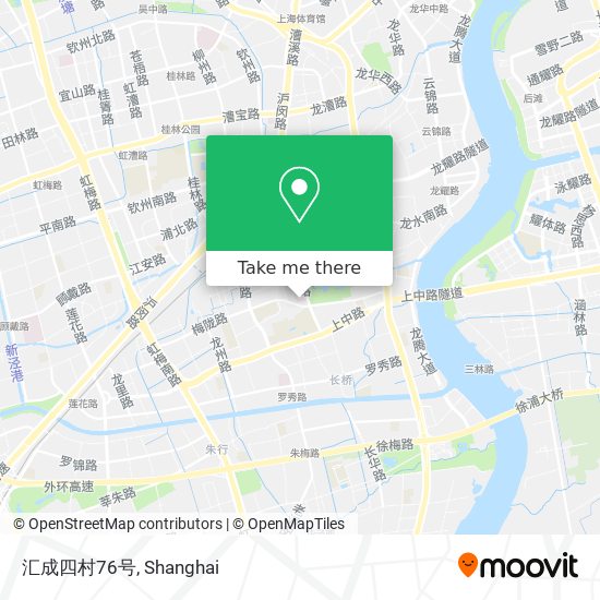 汇成四村76号 map