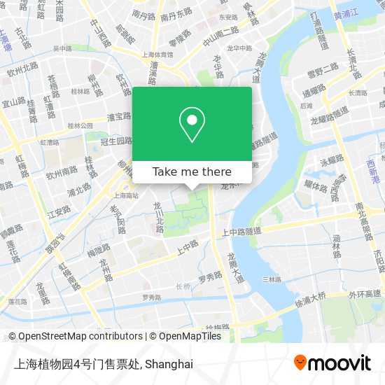 上海植物园4号门售票处 map